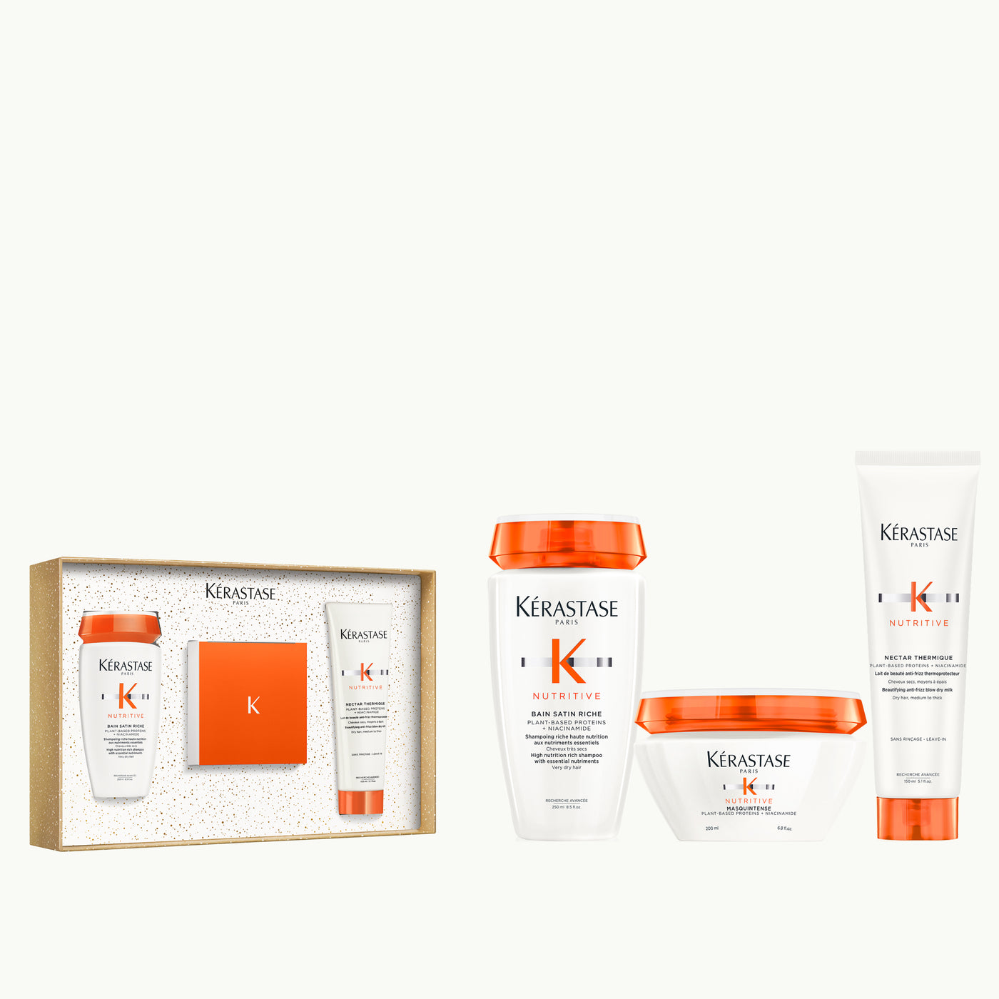 Nutritive Bain, Masque, Thermique Coffret