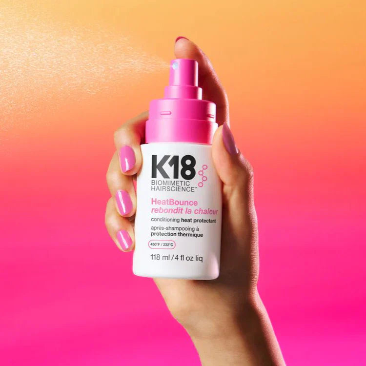 Discover the new K18 Heat Bounce Heat Protectant