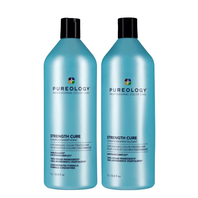 Strength Cure Shampoo & Conditioner - 1L Duo Image thumbnail