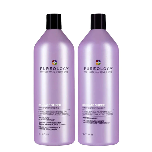 Hydrate Sheer Shampoo & Conditioner - 1L Duo Image thumbnail