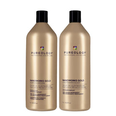 Nanoworks Gold Shampoo & Conditioner - 1L Duo