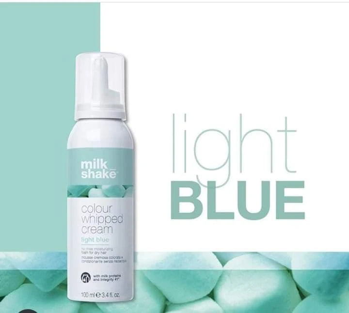 Color Whipped Cream Light Blue Image