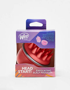 Exfoliating Scalp Massage Brush Coral