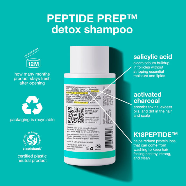 Peptide Detox Shampoo Image thumbnail