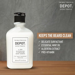 No. 501 Moisturizing and Clarifying Beard Shampoo