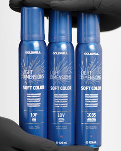 Soft Color Semi Permanent Foam Color - 10V Violet 120g