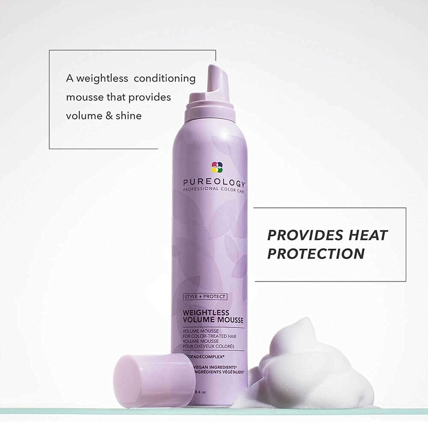 Style + Protect Weightless Volume Mousse Image