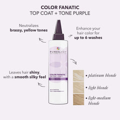 Pureology Color Fanatic Top Coat + Tone Purple 200mL