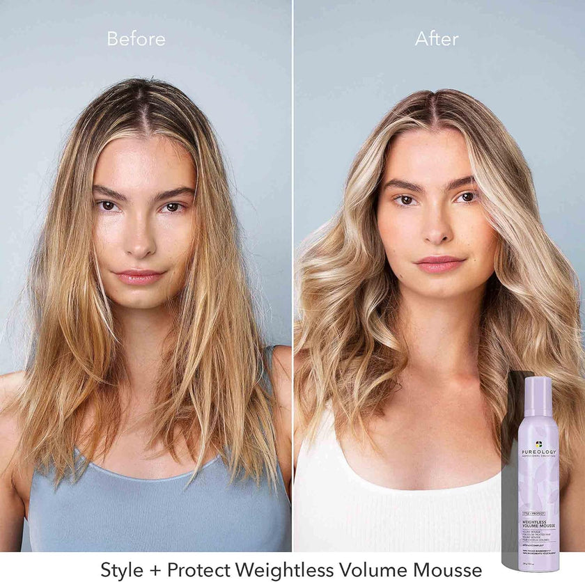 Style + Protect Weightless Volume Mousse Image