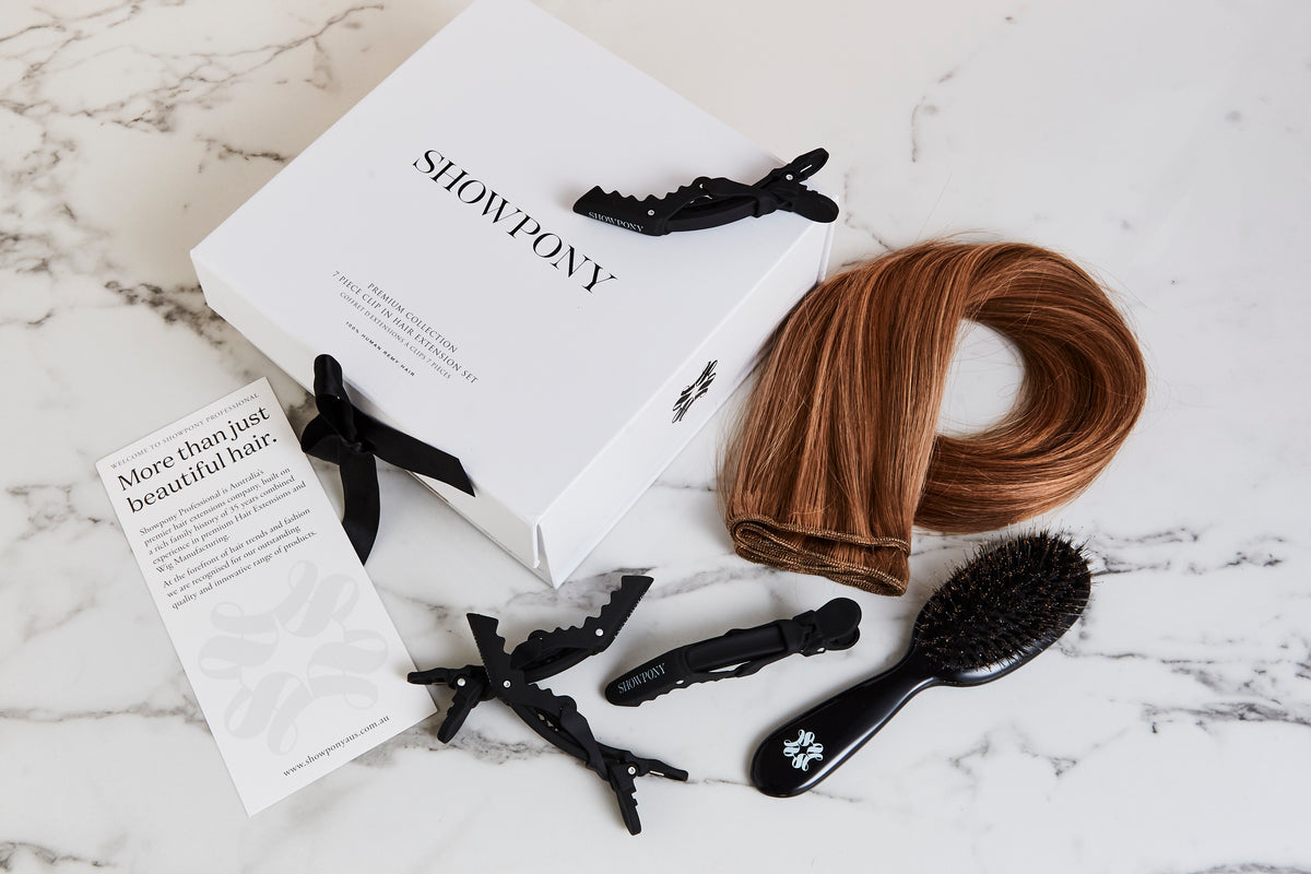 20" Clip In Box Set - White Blonde