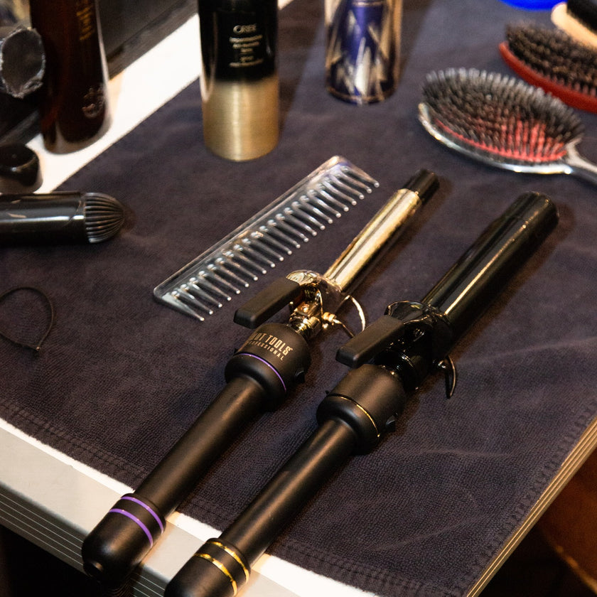 Black Gold Curling Iron 32mm Image