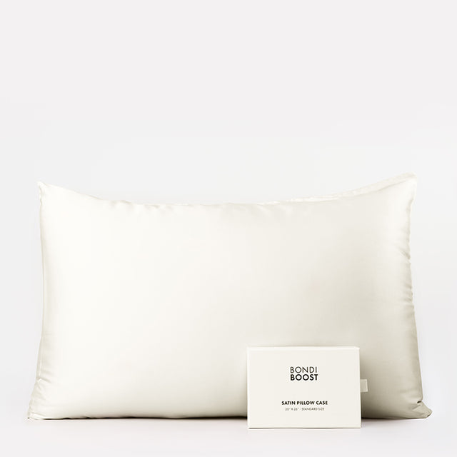 Ivory Satin Pillowcase Image thumbnail