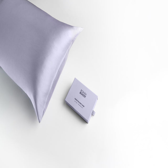 Purple Satin Pillowcase Image thumbnail