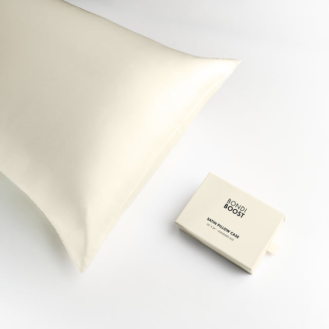 Ivory Satin Pillowcase Image thumbnail