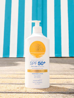 SPF 50+ Fragrance Free Sunscreen Lotion Pump Image