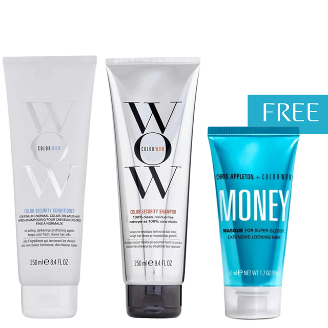 Colour Security Trio - Shampoo, Conditioner & Free Masque Image thumbnail