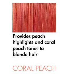 Coral Peach Shampoo Damaged