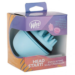 Exfoliating Scalp Massage Brush Blue