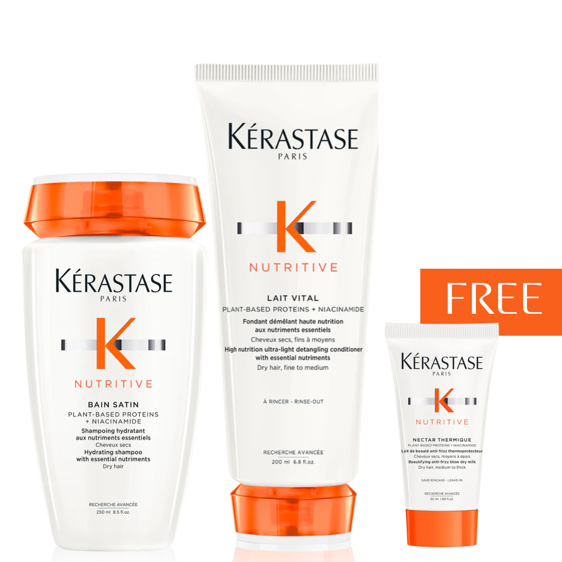 Nutritive Duo - Shampoo, Conditioner & Free Travel Mini
