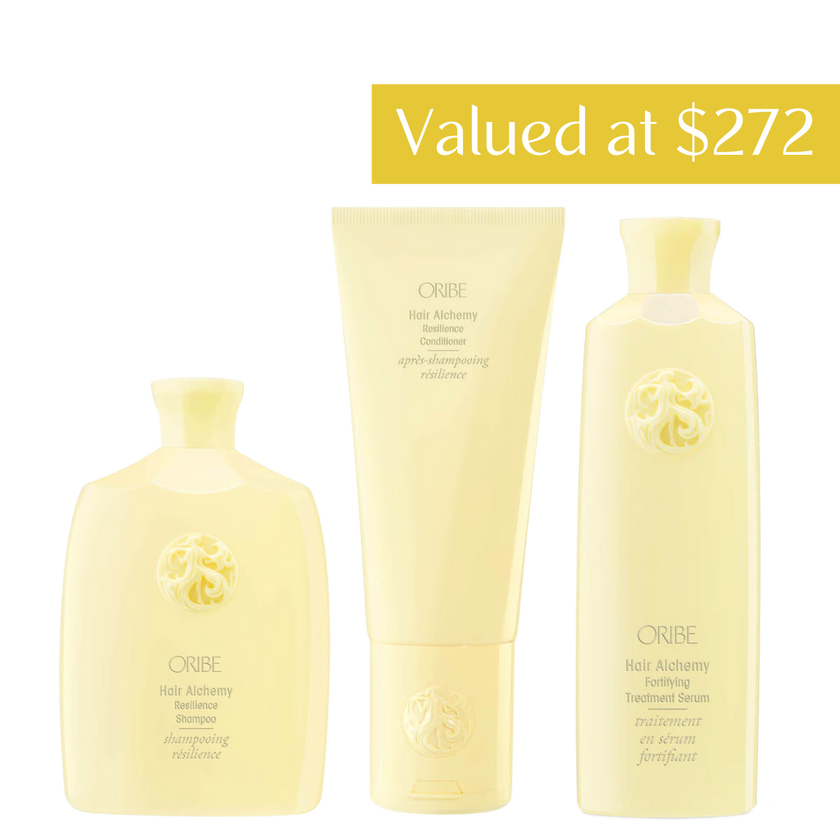 Hair Alchemy Trio - Shampoo, Conditioner & Treatment Image