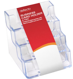 4 Pocket Business card Holder