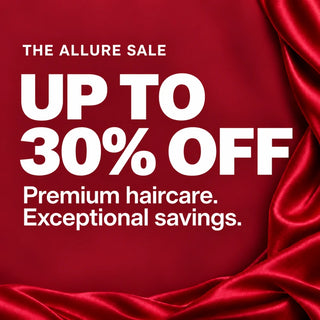 The Allure Sale. Up to 30% off. Premium haircare. Exceptional savings.