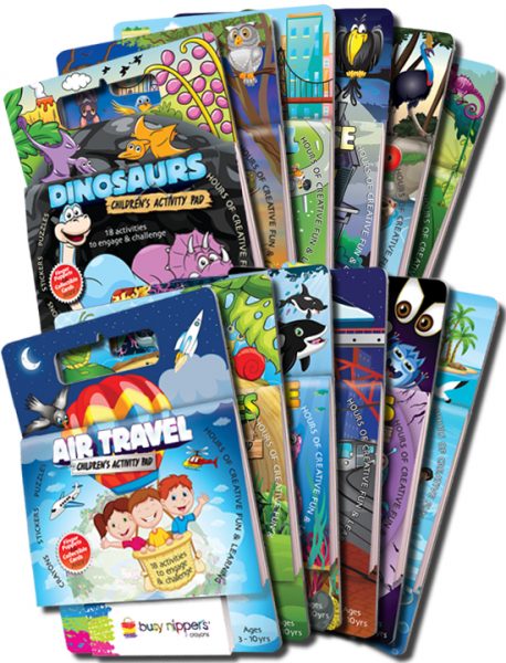 Busy Nippers Activity Pads x 10 Image