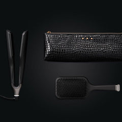 ghd Chronos Max Hair Straightener Festive Gift Set in black