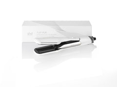 GHD Duet Style white with packaging on white background