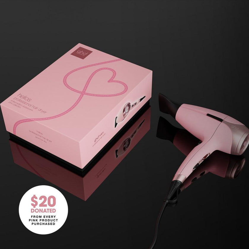 ghd Helios Dusted Pink limited edition hair dryer