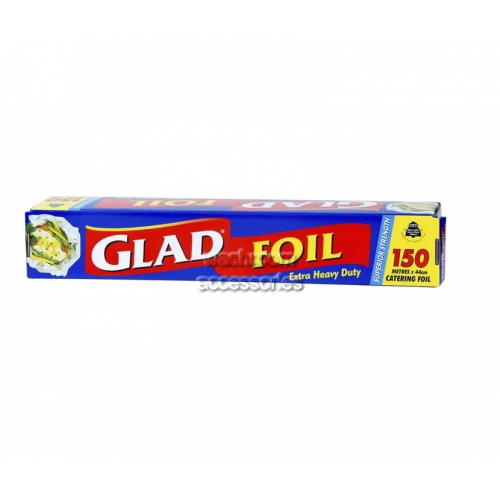 Glad FEHDW150/4 Extra Heavy Duty Foil 440mm x 150M Roll Image thumbnail