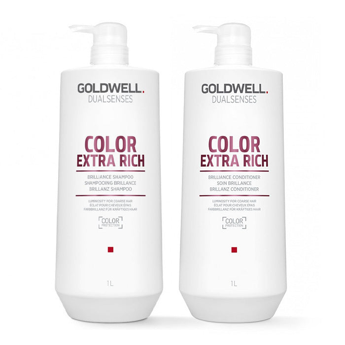 Colour Extra Rich Brilliance Shampoo & Conditioner - 1L Duo