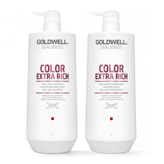 Colour Extra Rich Brilliance Shampoo & Conditioner - 1L Duo
