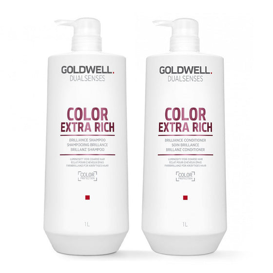 Colour Extra Rich Brilliance Shampoo & Conditioner - 1L Duo