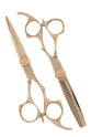 ALL STAR Rose Gold Scissor 6.0” & Thinner 6.0" Bundle