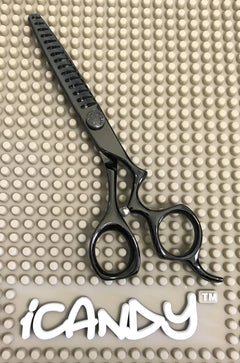 ATHENA-TEX Midnight Black Texturising Scissors 6"