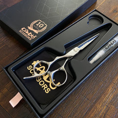 ELECTRO Silver VG10 Scissor 5.5" Left Handed