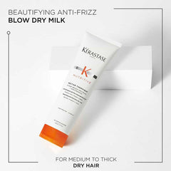 Nutritive Beautifying Anti-Frizz Blow Dry Milk - Travel 50mL