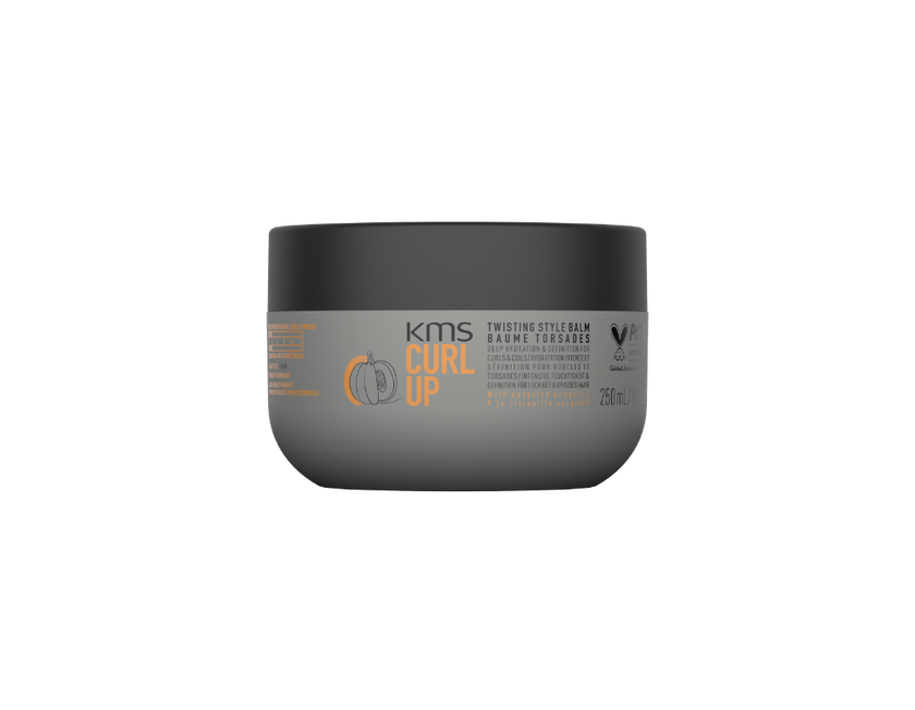 KMS CurlUp Twisting Style Balm 250 mL, new packaging, official KMS product image