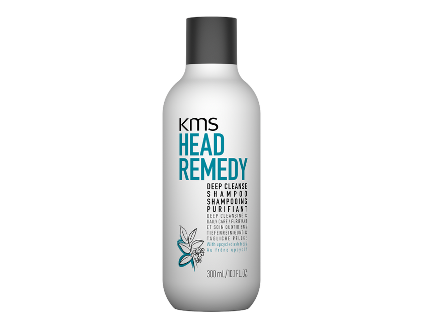 KMS HeadRemedy Deep Cleanse Shampoo 300 mL, new packaging, official KMS product image