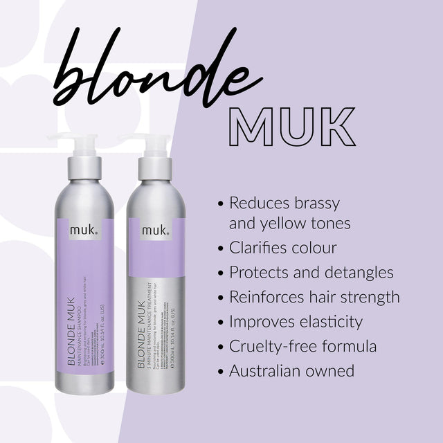 Blonde muk Maintenance & Toning Shampoo Image thumbnail