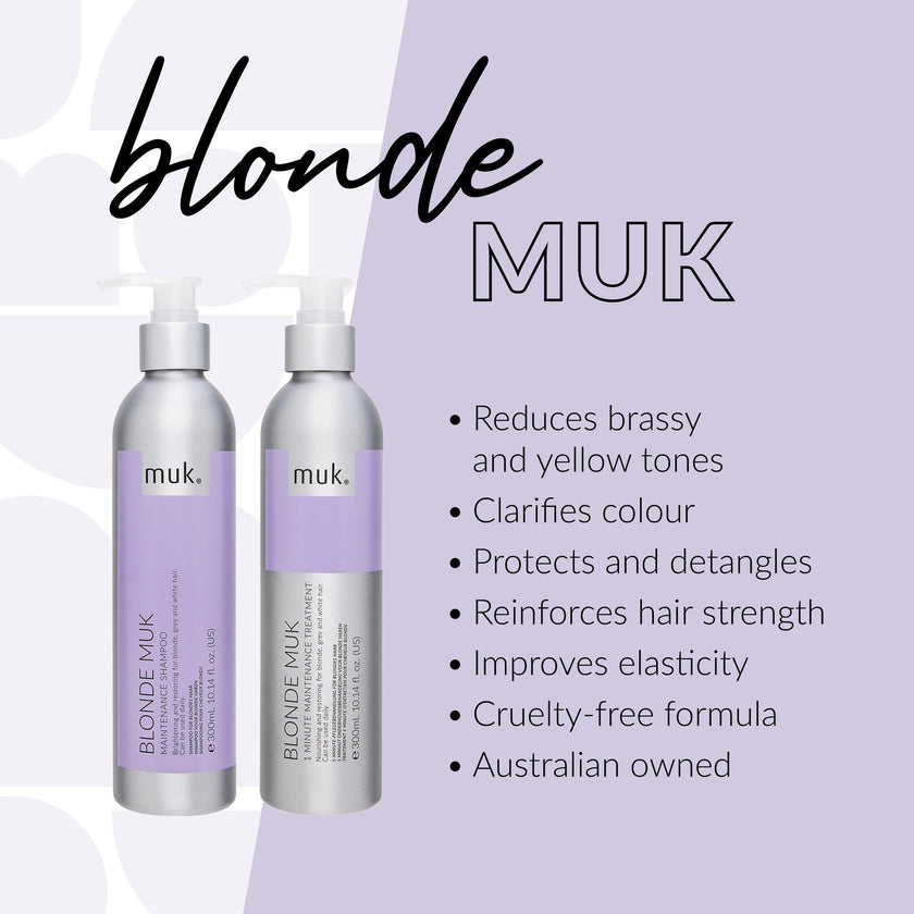 Blonde muk Maintenance & Toning Shampoo Image