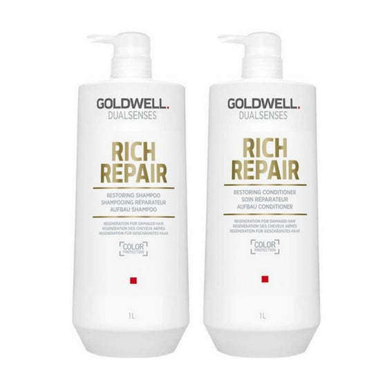 Rich Repair Shampoo & Conditioner - 1L Duo