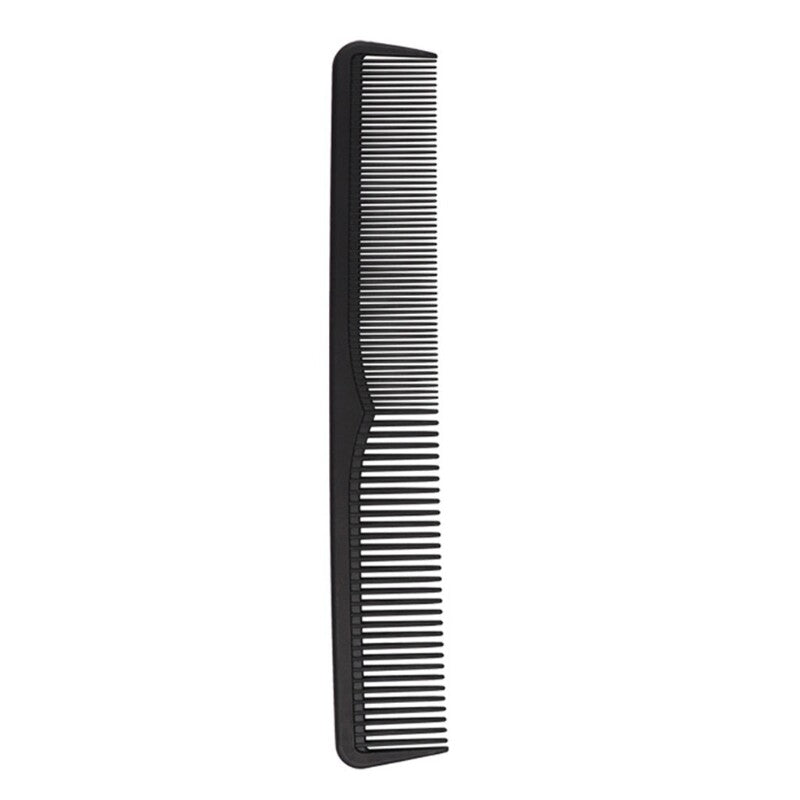 Black Carbon Fiber Cutting Comb 178mm Image