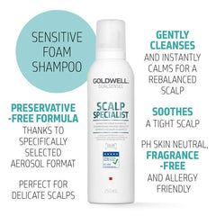 Scalp Specialist Sensitive Foam Shampoo 250mL