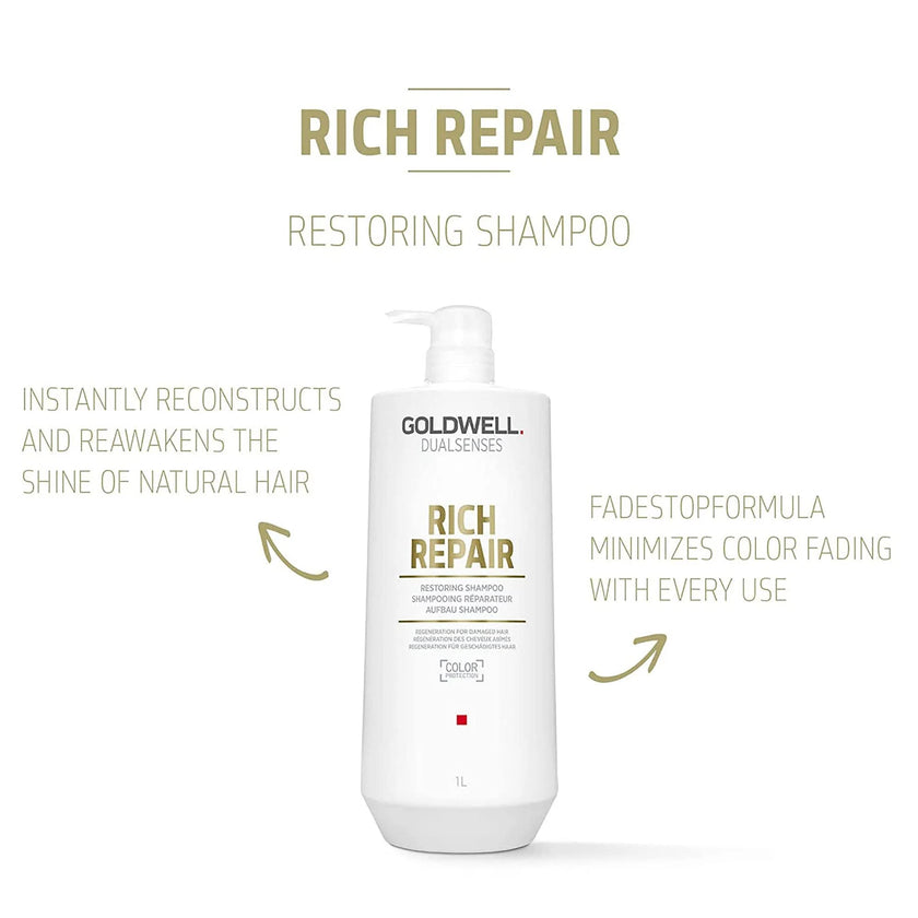 Dualsenses Rich Repair Restoring Shampoo Image