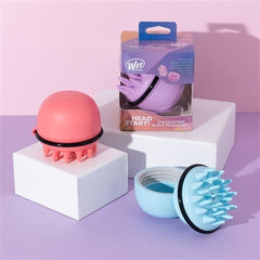 Exfoliating Scalp Massage Brush Coral