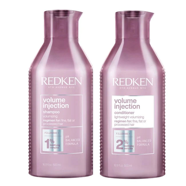 Volume Injection Shampoo & Conditioner - 500 mL Duo Image