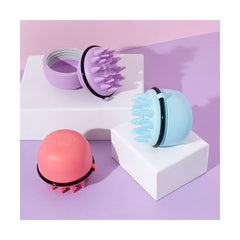 Exfoliating Scalp Massage Brush Blue